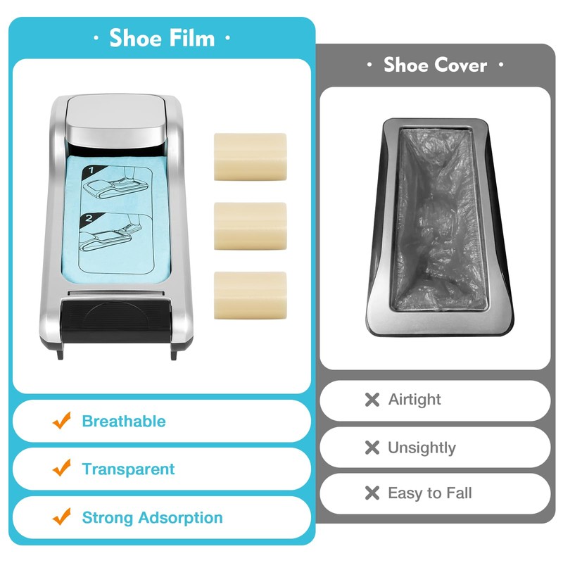 Automatic Shoe Cover Dispenser, 1200 Times Shoe Covers Machine, Shoe