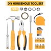 24pcs Home DIY Tool Kit for Household, Office & Garage
