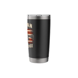 American By Birth MAGA By Choice Pro Gun MAGA Stainless Steel Insulated Tumbler