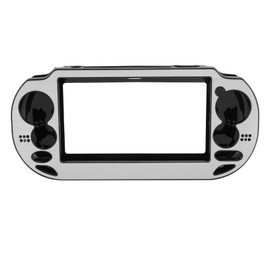 Game Console Protective Case Waterproof Shockproof Metal Console Case Cover for Vita 1000 PSV 1000 Silver