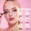 NICEWAT Heated Eyelash Curler, Electric Eyelash Curler with 3 Temperature