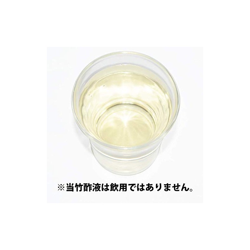 Distillation Bamboo Vinegar Liquid, 16.9 fl oz (500 ml), Wooden