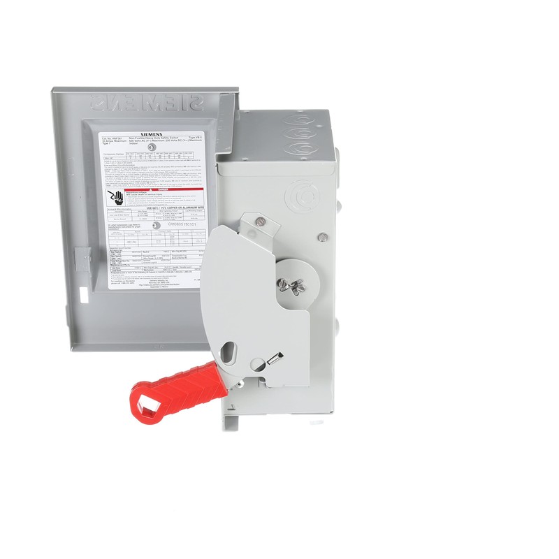 Siemens HNF361 30-Amp 3 Pole 600-volt 3 Wire Non-Fused Heavy