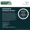 Celestial Seasonings Mandarin Orange Spice Herbal Tea, Keurig® K-Cup® Pods,