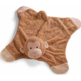 Baby Gund Pippy Monkey Comfy Cozy Satin Plush Activity Security Blanket Lovey