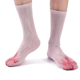 Animal Cat Dog Paw Socks Funny Christmas Gift Stocking Stuffers for Men Women Teens