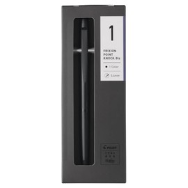 Pilot PLFPKB2314B Frixion Point Knock Biz 0.4, Full Black
