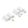 uxcell Glass Door Magnetic Catch Latch Closures with Clamp, 1