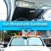 Front Windshield Sunshade for Nissan Frontier 2022-2025 Windshield Sun Shade