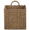 MyGift Rustic Woven Wall Hanging Storage Basket, Large Decorative Baskets