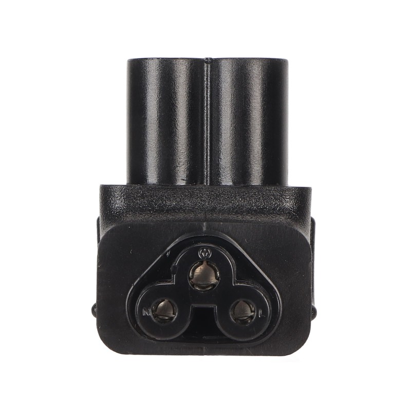 4PCS IEC320 C6 to IEC320 C5 Power Adapter Plug and