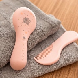Swabinnex 스타일링 아기빗 브러쉬 2종세트(신생아 지루성두피 관리) Styling Baby Brush 2-Piece Set (Newborn Seborrheic Scalp Care)