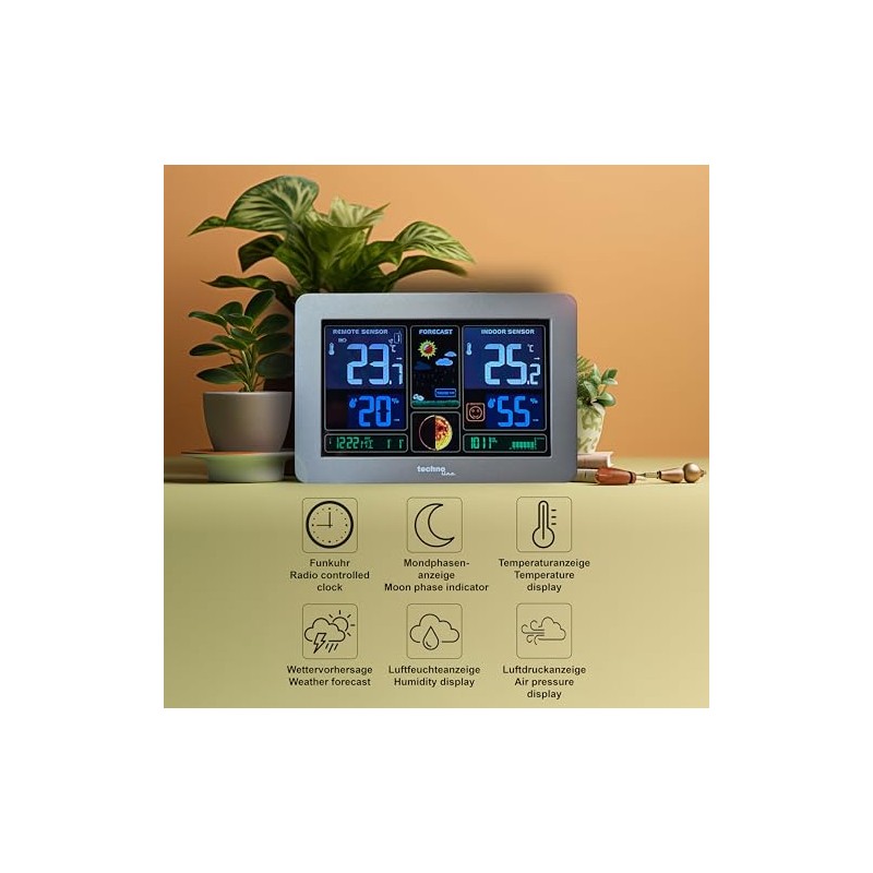 WS6469 Wireless Weather Station Expandable up to 3 Outdoor Sensors