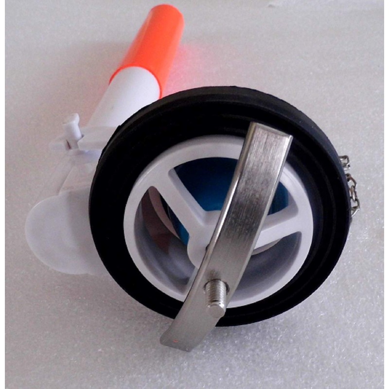 2.5 inch One Piece Toilet Flush Valve Assembly with Adjustable