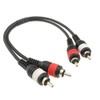 PULSE RCA Male Phono Plug to Phono Shielded Audio Cable