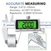 Digital Caliper Electronic Measuring Tool,Digital Vernier Caliper Inch/Millimeter/Fraction Measurement Caliper