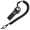 Spiral cable, elastic key chain made of paracord, lanyard, lanyard