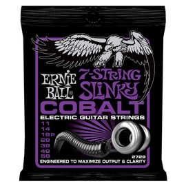 Ernie Ball Cobalt 7-String Power Slinky Set, .011 - .058
