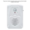 USB/Battery Powered Motion Sensor Alarm MP3 Audio Player Infrared Induction