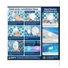Homly Rechargeable Submersible Pool Lights with Wireless APP Control Waterpro...