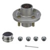 Seachoice Trailer Wheel Hub, 1 in. Axle, 4 Lug, Galvanized,