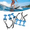 6Pcs Surf Board Leash Leg Rope Plug Nylon Plastic Surf