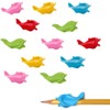 LATRAT 12 Pieces Writing Aid Grip, Posture Correction Dolphin Style
