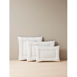 VERTBAUDET Bi-ome® Flat Cushion, Mite-Proof, White, 50 x 70 cm