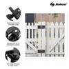 JIAHOO Self-Closing Gate Hinges, Heavy Duty Door Hinges for Wooden/Vinyl/PVC