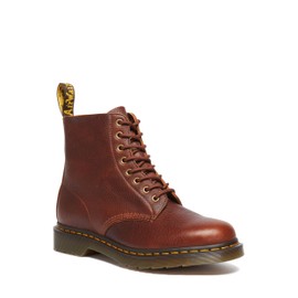 Dr. Martens Men's 1460 Ambassador Leather Lace Up Boots Combat, Cashew, 12