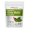 Gotu Kola Organica En Polvo Con 454 Gramos Hecho En