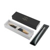 Parker IM Premium Black GT Kugelschreiber + schwarze Hülle -