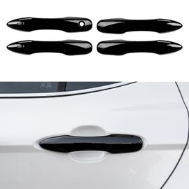 Spotrim Compatible with Toyota Camry 2018-2025 Snap-on Door Handle Covers Car Exterior Grab Handles Protection Shell for Corolla 2019-2024 Avalon Prius Venza Accessories (No Tape Needed)