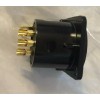 Unbranded XLR 3-Pin Male Panel Mount Chassis Microphone Jack Audio
