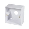 LogiLink Cat.6A Universal Anschlussdose 2x RJ45 STP, - Aufputz and