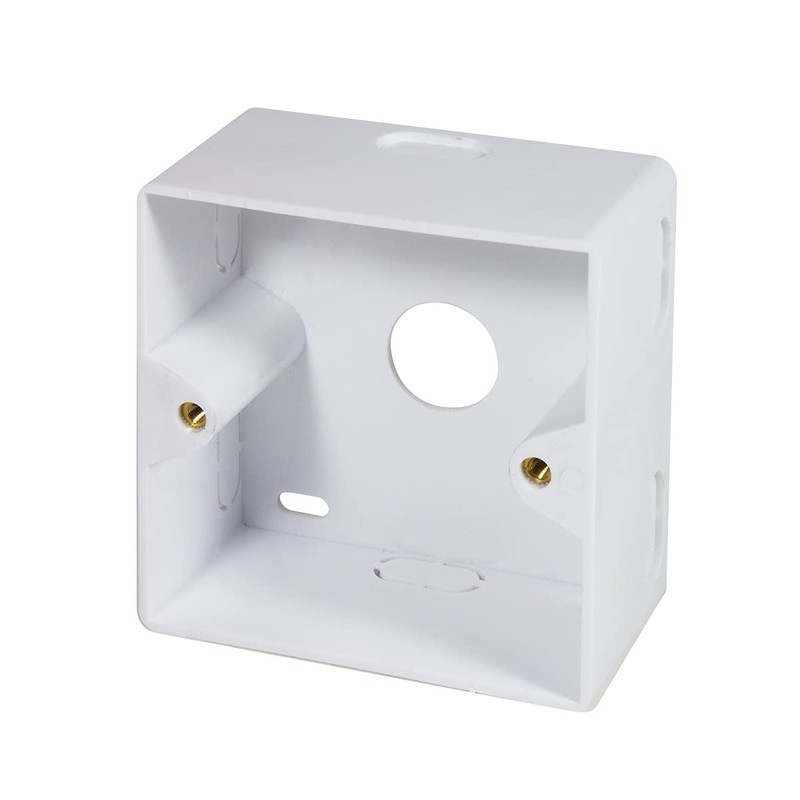 LogiLink Cat.6A Universal Anschlussdose 2x RJ45 STP, - Aufputz and