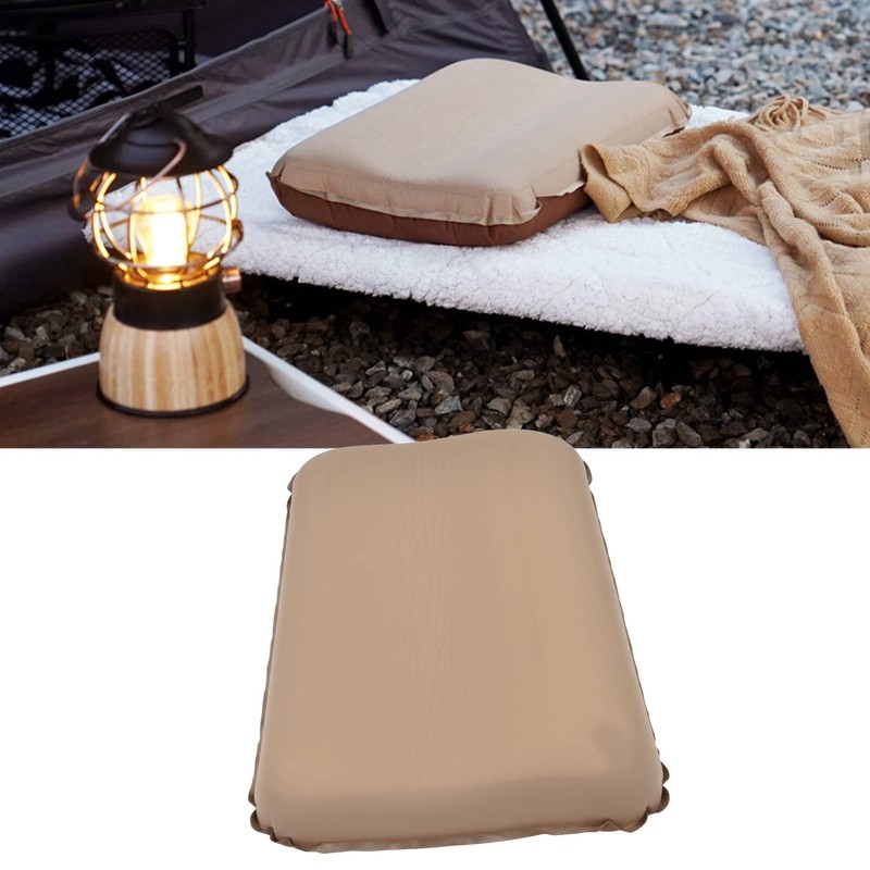 Topyond Inflatable Pillow, Highly Elastic Sponge, Soft, Waterproof, Compressible, Portable,