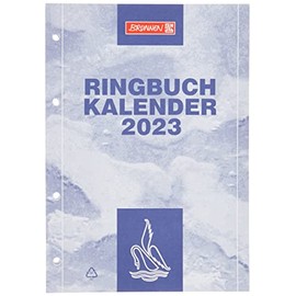 BRUNNEN Daily Replacement Calendar Model ‎1076527003 Sheet Size