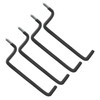 Wideskall 4 Pieces Heavy Duty Garage Storage Screw in Utility