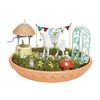 TOMY E72906FR My Fairy Garden Le Jardin de Licorne Garden