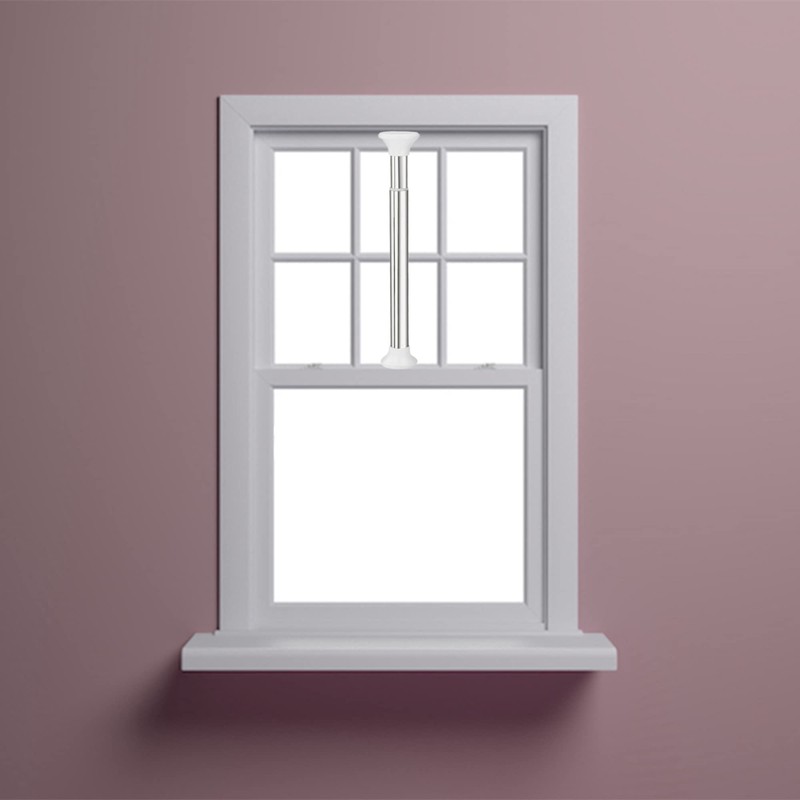 Deluxe Stainless Steel Telescoping Window Security Guard Bars Prevent Forced