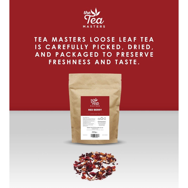 The Tea Masters Prism Teabags Red Berry (1x50)