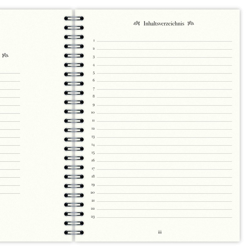 etmamu 742 Recipe Book A5, 102 Pages, for Writing Yourself,