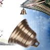 2in Small Copper Bells Handicraft Jingle Buddhism Pendants Ornaments Decoration