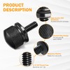 PBYMT Rear Seat Bolt Quick Release Seat Tab Cover Screws