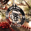 Let's Get Baked Mirror Acrylic Christmas Tree Ornament