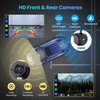 BIGASUO Wireless Carplay Screen for Car 4K Dash Cam, Apple