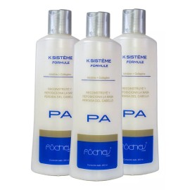 Fochev Paris Kit 3 Piezas Keratina Cabello Procesado Fochev Paris 250ml