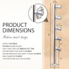 2pcs Showcase LED 5 Spotlight Pole Light for Jewerly Display