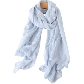 MAIRY Scarf Women's Stole Women's Festive Multifunctional Scarf Stole Colours Polyester Colourful Multicoloured Scarves & Scarves Neckerchief for All Year Round XXL Scarf Women's Scarf, M13601